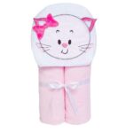 Toalha Felpuda Forrada Bichinho Gatinha