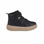 Tênis Infantil Feminino Coração Glitter Preto