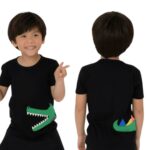 Camisa Preta Jacaré