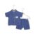 Conjunto Infantil Camisa Polo + Short Azul Marinho - Imagem 2