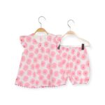 Conjunto Bata Flores